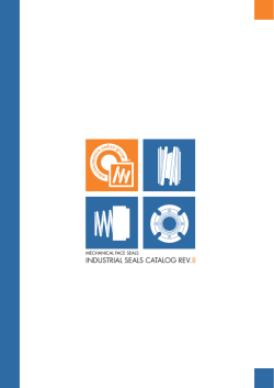 Scarica il Catalogo "Tenute Meccaniche Industriali" di