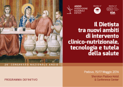 programma - Le Universit&agrave; per Expo