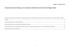 Allegato 3 &ndash; Schede degli interventi