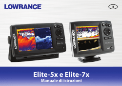 Manuale - Lowrance