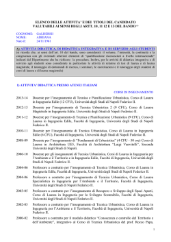 Elenco titoli_GALDERISI-1 - Universit&agrave; degli Studi di Napoli Federico II