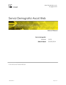 Servizi Demografici Ascot Web