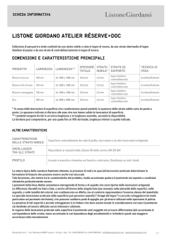 Scheda informativa LG Atelier Réserve+Doc