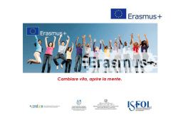 Presentazione Erasmus Plus - Ufficio scolastico regionale per l