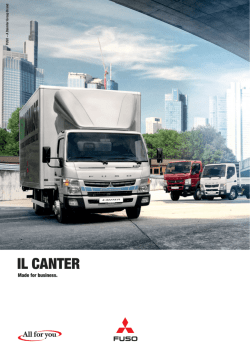 IL CANTER - FUSO Trucks