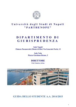 guida dello studente aa 2014/2015