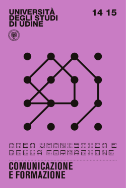 Guida del corso - Universit&agrave; di Udine