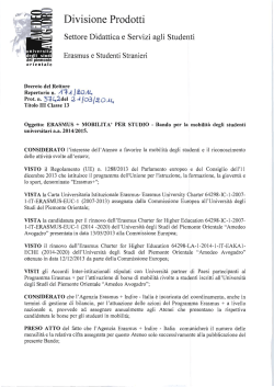 Scaricare il file allegato - Universit&agrave; del Piemonte Orientale