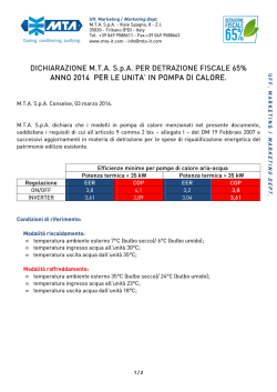 MTA Spa - Dichiarazione Detrazione Fiscale Pompe di Calore 03