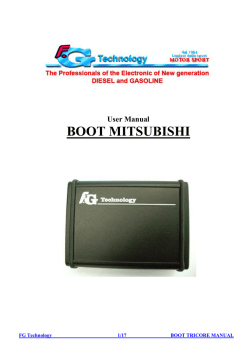 BOOT MITSUBISHI
