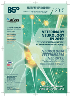 COMUNICAZIONI BREVI SHORT COMMUNICATIONS