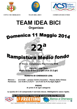 TEAM IDEA BICI - Il Ciclismo amatori