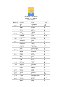 PARDO Andrew Daniel - Universit&agrave; per Stranieri di Siena