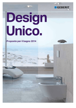 Catalogo Geberit Bagno Design 2014