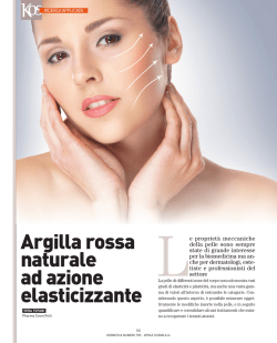 Argilla rossa naturale ad azione elasticizzante