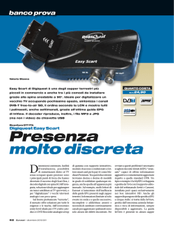 Presenza molto discreta