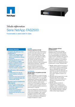 Serie NetApp FAS2500