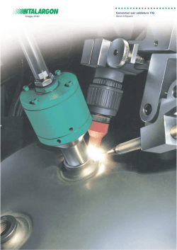 Generatori per saldatura TIG