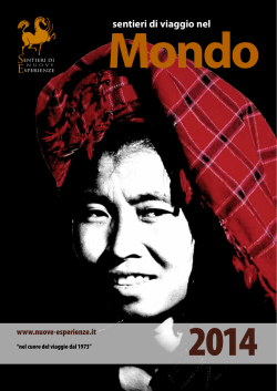 Clicca qui - Sentieri di Nuove Esperienze