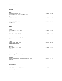 3 oz $18 6 oz $36 Piemonte Gaia