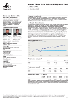Invesco Global Total Return (EUR) Bond Fund Classe E-Acc.