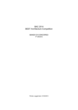 BAC 2014 BEST Architecture Competition
