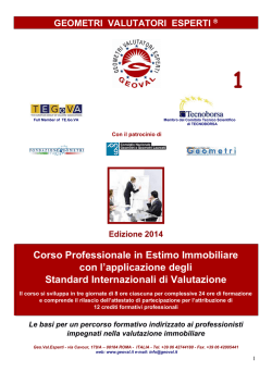 Scarica - geo.val. esperti