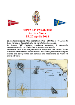 Bando 41° Parallelo 2014