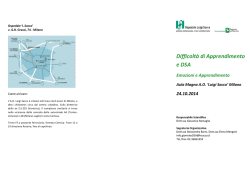 Difficolt&agrave; di Apprendimento e DSA