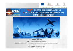 Il Progetto TEDAT Centro di eccellenze per le TEcnologie e