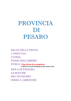 PROVINCIA DI PESARO