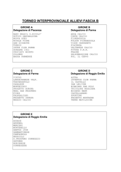 Tornei Fascia B 2014-2015