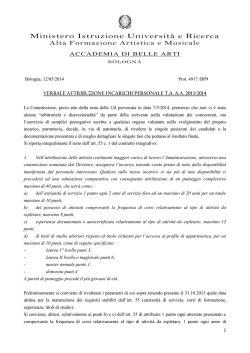 Clicca qui. - Accademia di Belle Arti Bologna