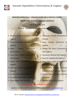 medicina narrativa e comunicazione nella pratica clinica