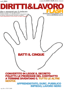 Bollettino n 4 2014