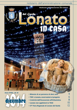 dicembre 2014 - Comune di Lonato del Garda