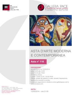 Galleria Pace - Catalogo PDF Asta 116