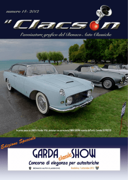Edizione Speciale - AUTOMOTIVE MASTERPIECES