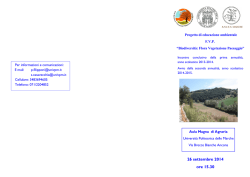 Incontro - Ufficio Scolastico Regionale per le Marche