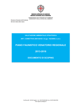 Documento di scoping [file ]