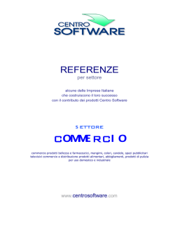 COMMERCI O - Centro Software