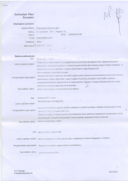 curriculum vitae psicologo