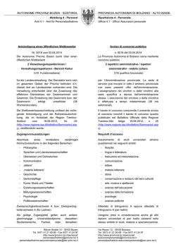 autonome provinz bozen - s&uuml;dtirol provincia autonoma