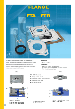 FLANGE FTA - FTR