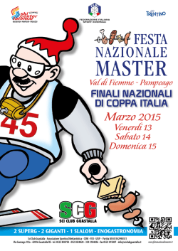 Festa Nazionale Master