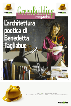 9 storie ecosostenibili - GreenBuilding magazine