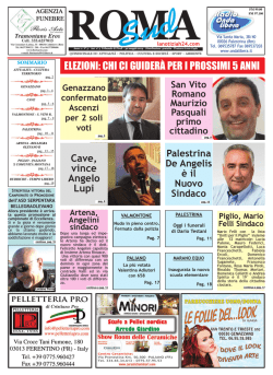 Roma Sud 05-2014 - La Notizia H24