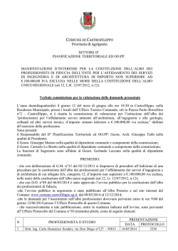 COMUNE DI ARAGONA - Comune di Castrofilippo