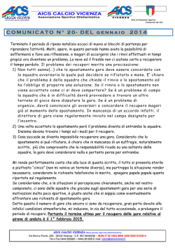 Com 20 - AICS Vicenza