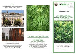 Giornata di Studio 18 Luglio 2014 - Università degli Studi di Messina